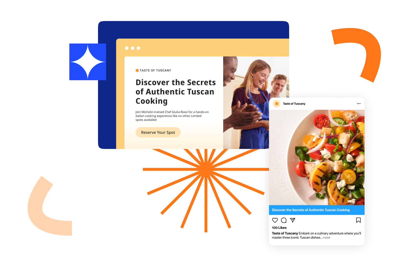 LANDING PAGES for social ads