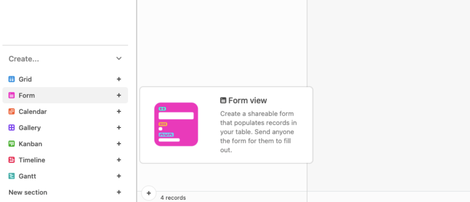 Screenshot image of Airtable