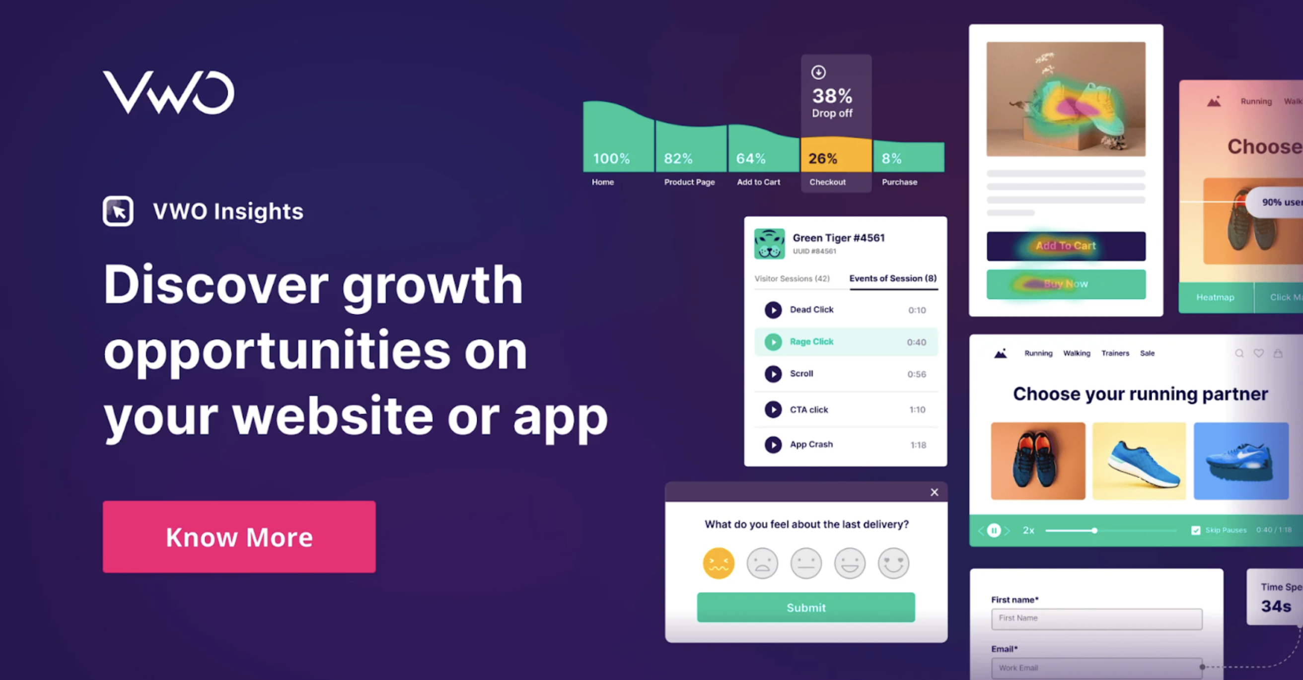 Screenshot image of VWO Insights