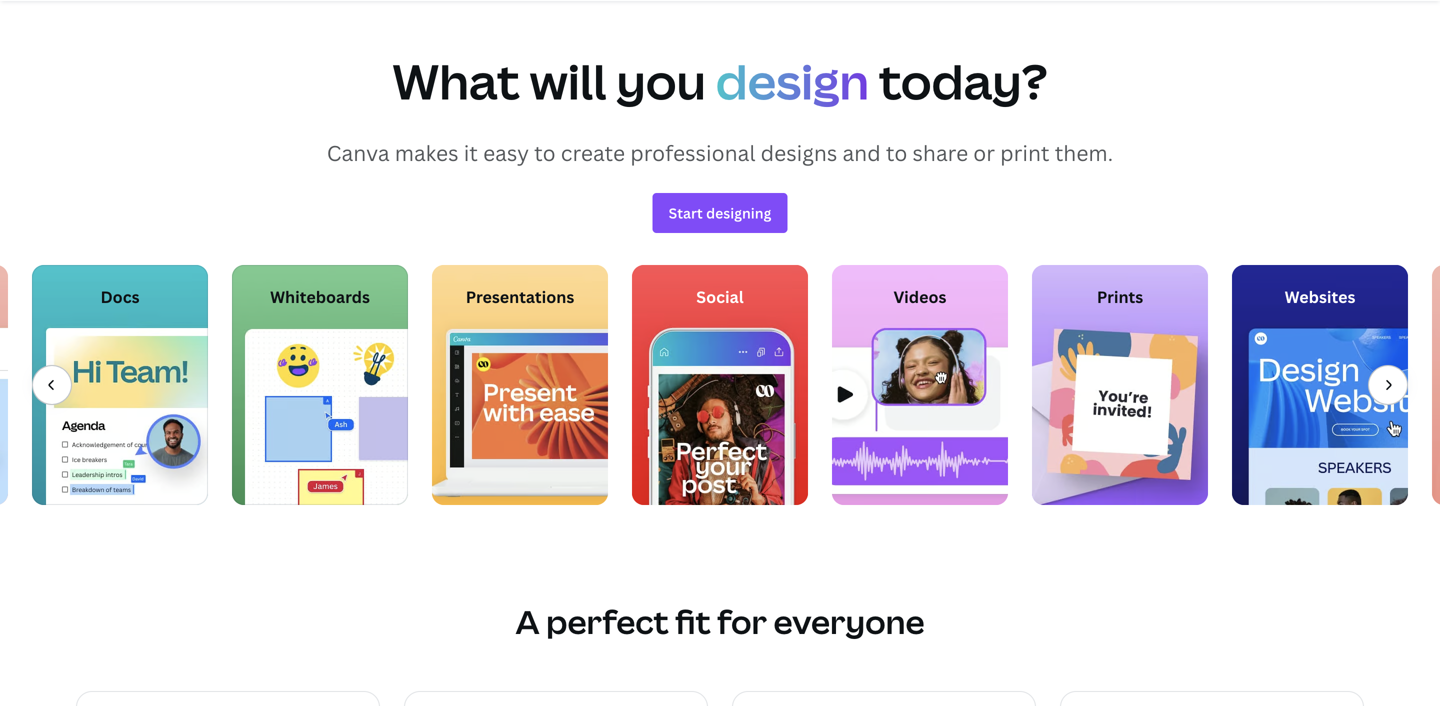 Screenshot image of Canva