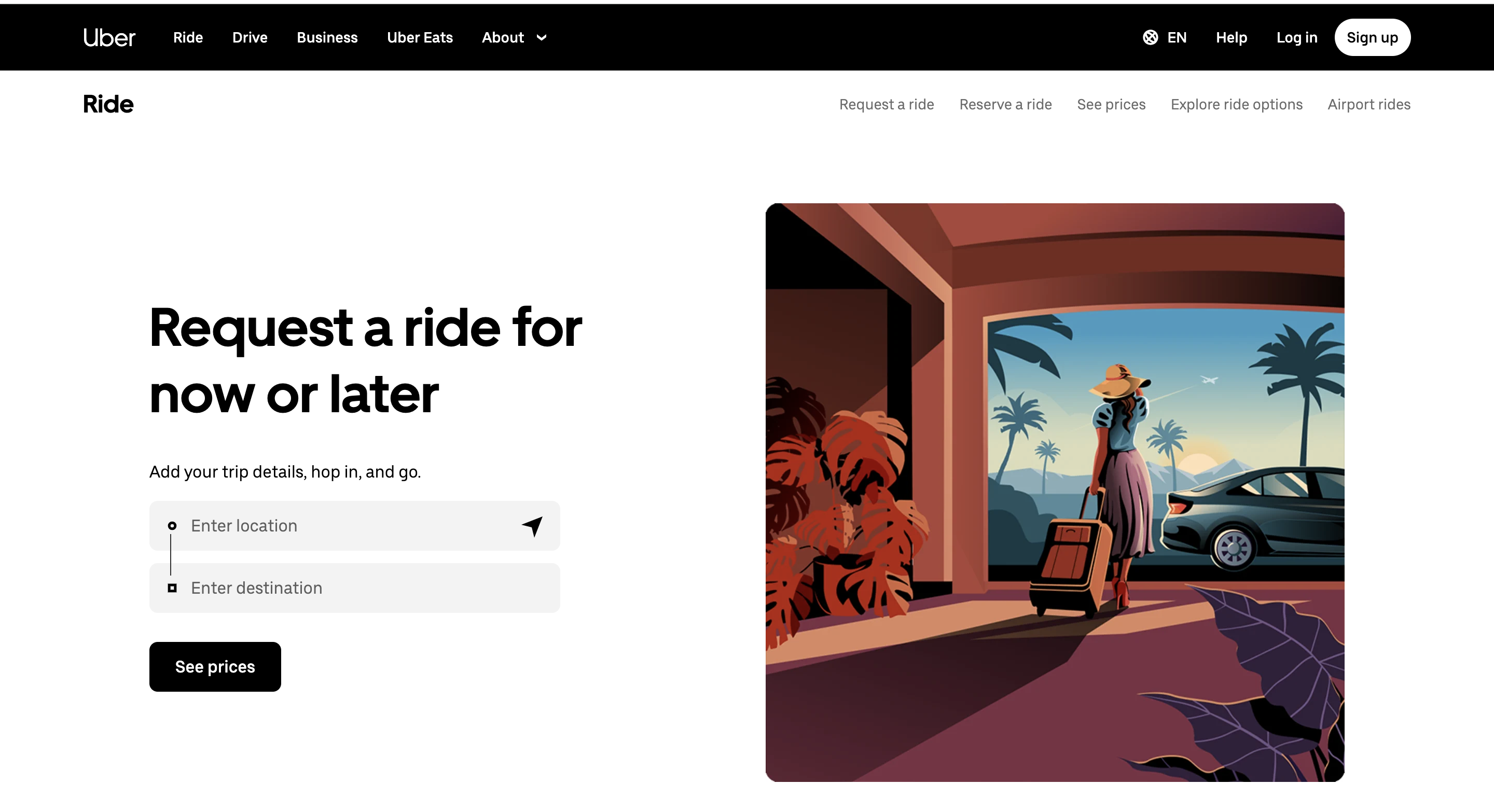 Screenshot image of Uber