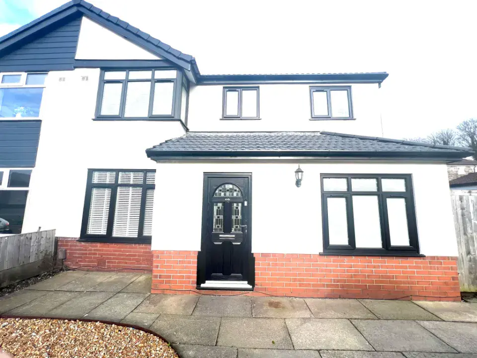 black casement window