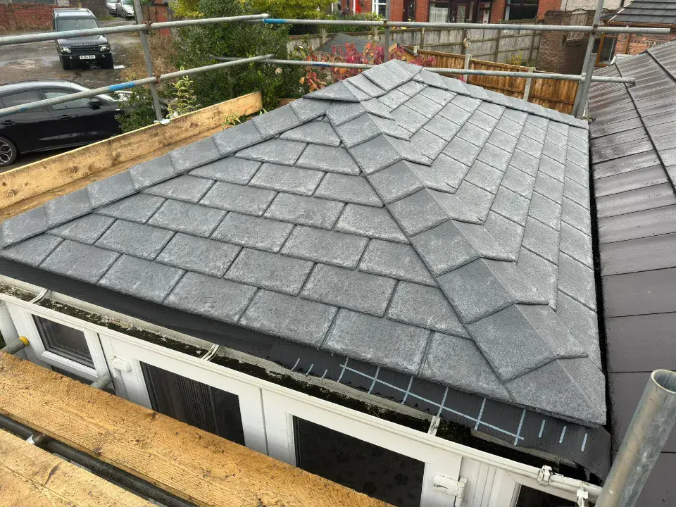 tiled roof