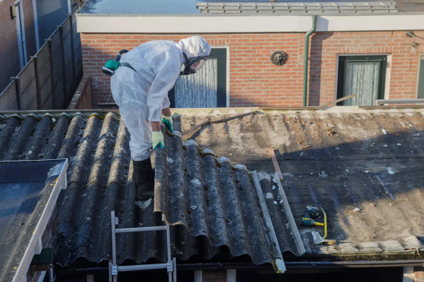 asbestos removal from roof