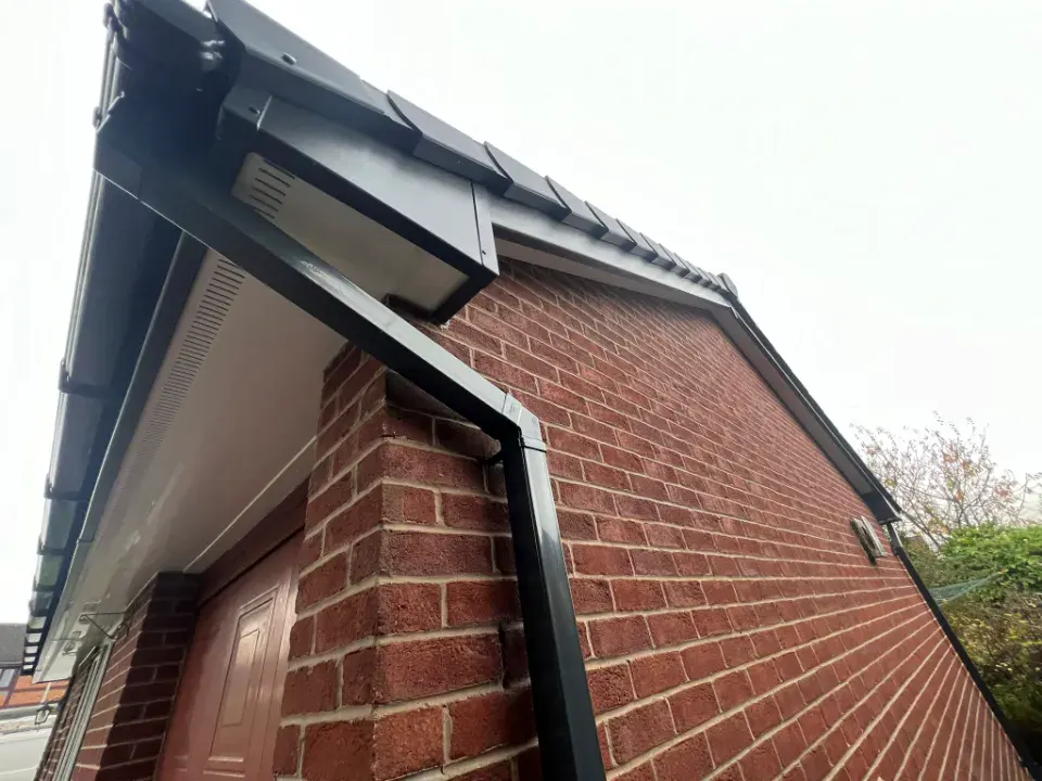 black roofline