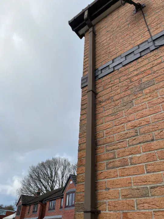 brown roofline