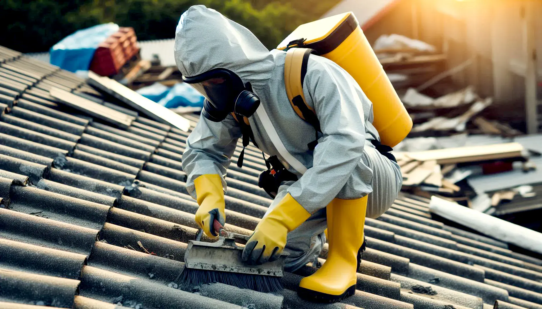 asbestos removal from roof