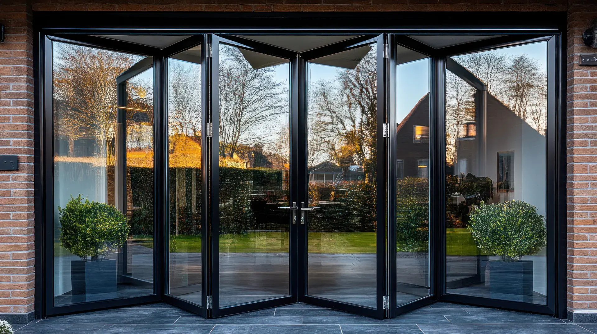 aluminium bifold door