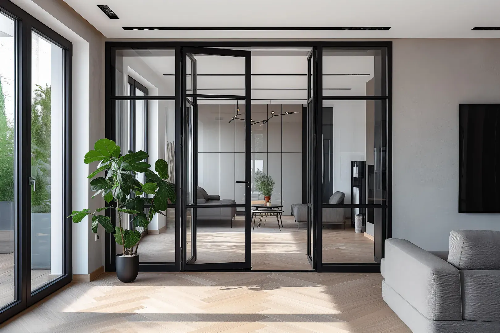 aluminium french door