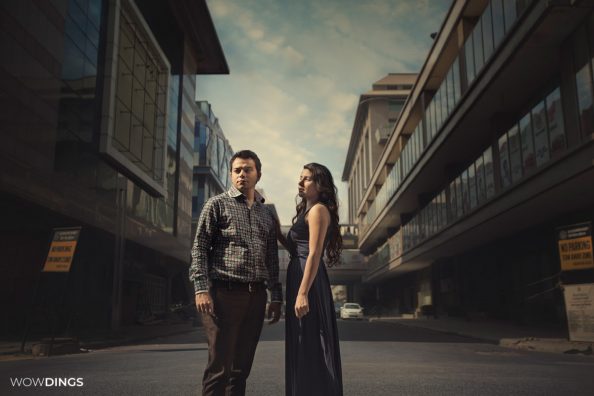 beautiful couple shoot on the Delhi streets