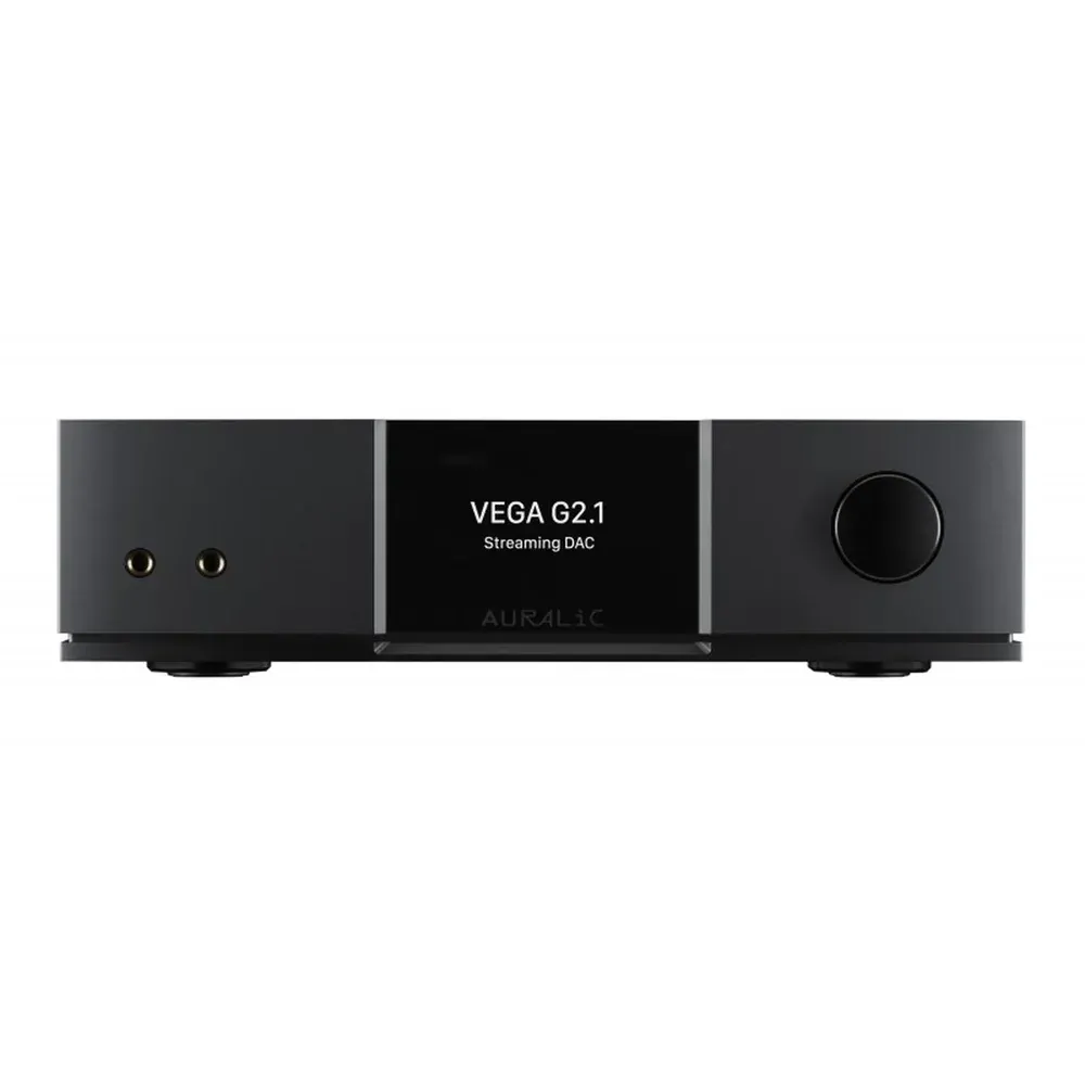 Convertisseur Auralic Vega G2.1 noir vu de face
