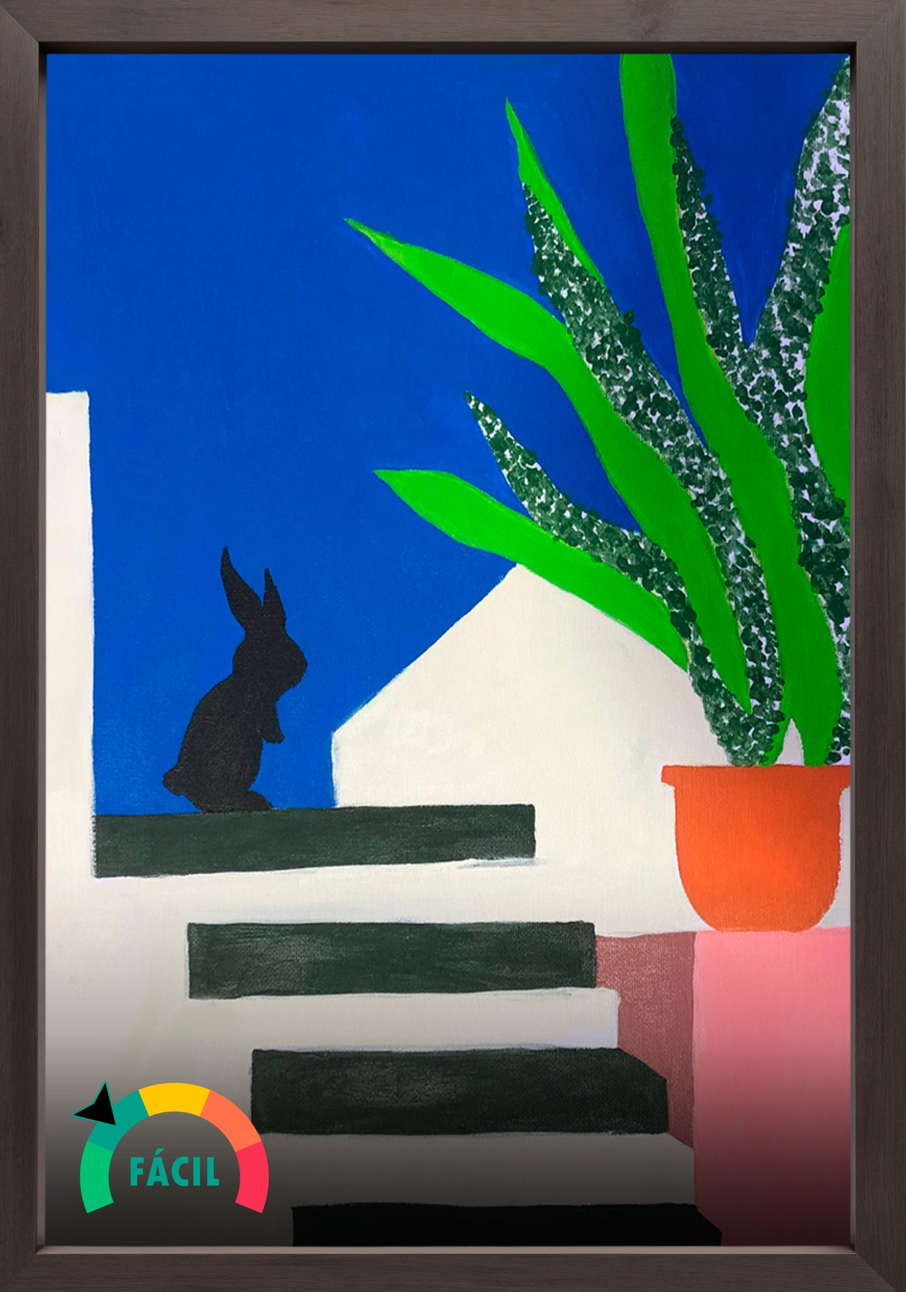 Silueta en el Jardín