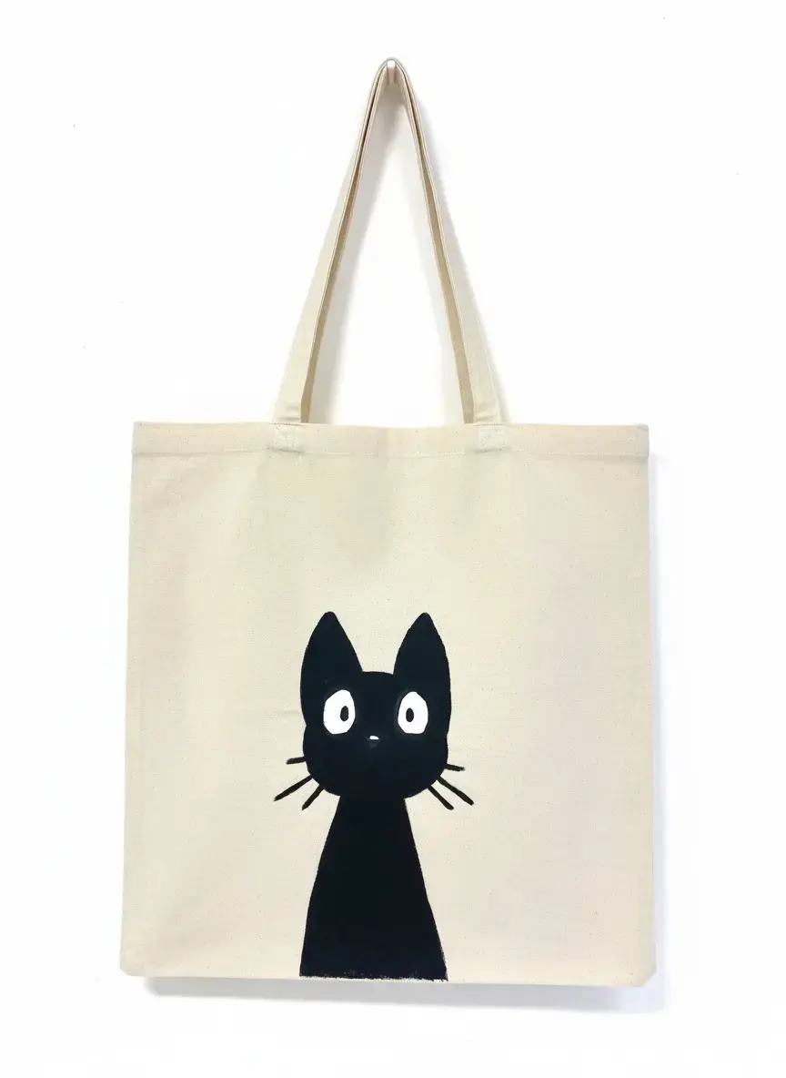 Tote Bag Gato Negro