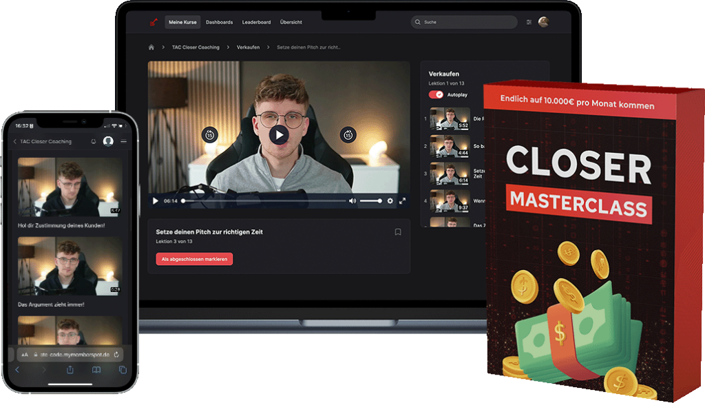 „TAC Closer Masterclass“ Erfahrung & Test (Marek Rühl) Erfahrungsbericht