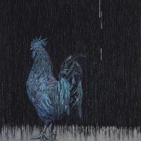 COCK 
 oil on canvas, 110x100cm