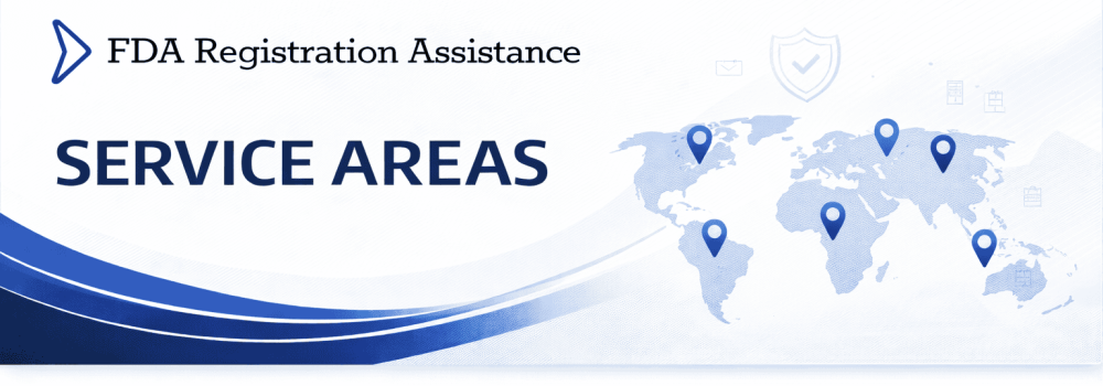 FDA Registration Assistance Service Areas 1
