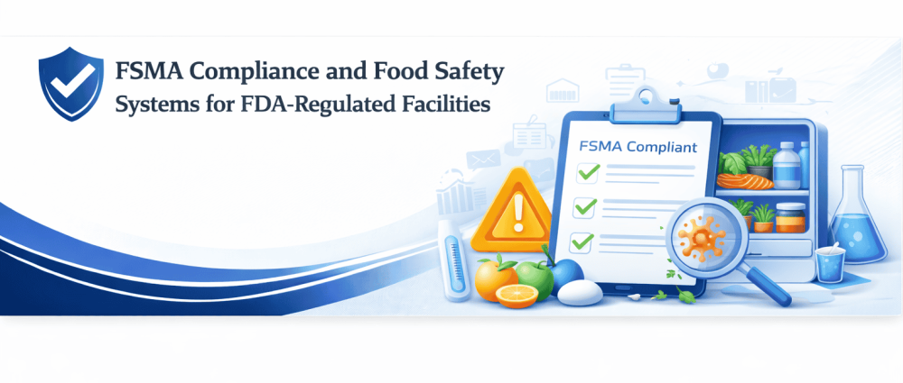 FSMA Compliance and Food Safety Systems for FDA Regulated Facilities Food and Drug Administration