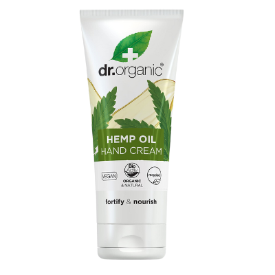 Organic Hand & Nail Cream – Hemp Oil 100ml (Dr Organic)