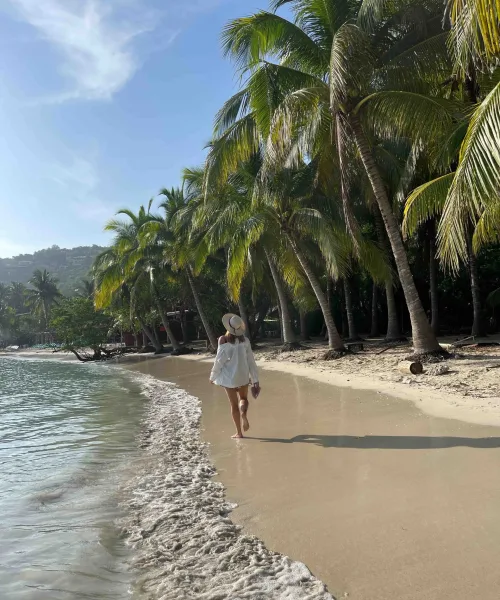 private beach at Casa Las Gatas in Zihuatanejo – truly one of the best unique places to stay in Mexico private beach at Casa Las Gatas in Zihuatanejo - truly one of the best unique places to stay in Mexico