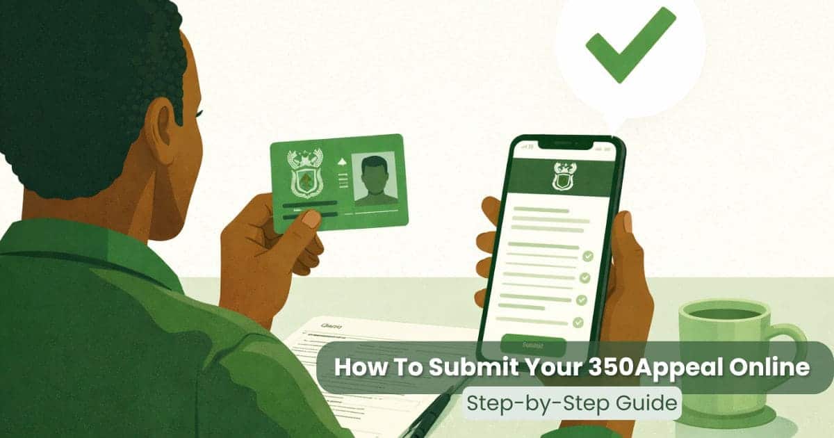 How to submit SASSA 350appeal online at srd.sassa.gov.za