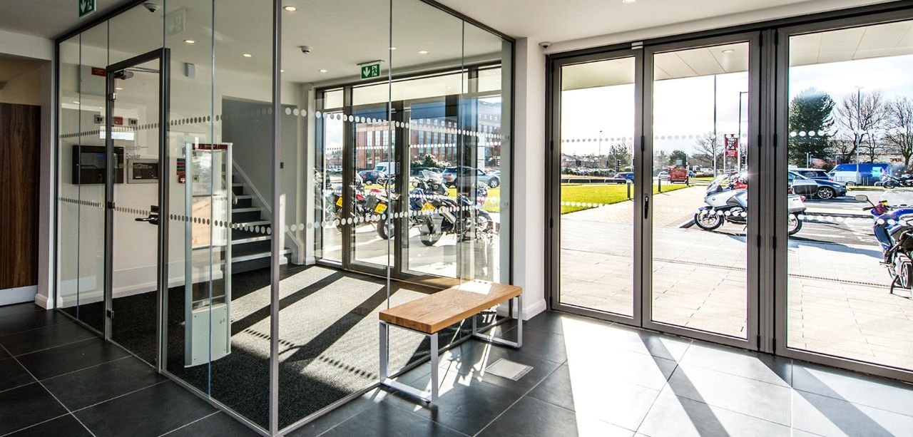 commercial bifold door