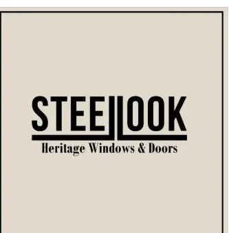 steel look logo