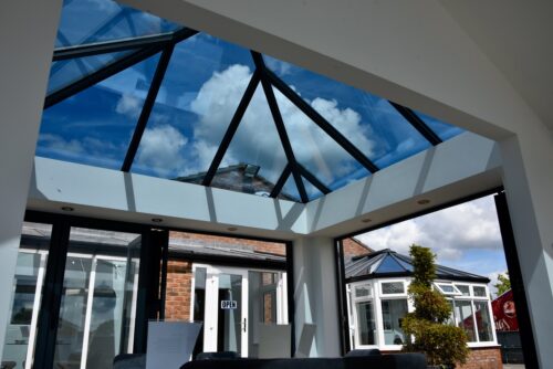 glass roof conservatory
