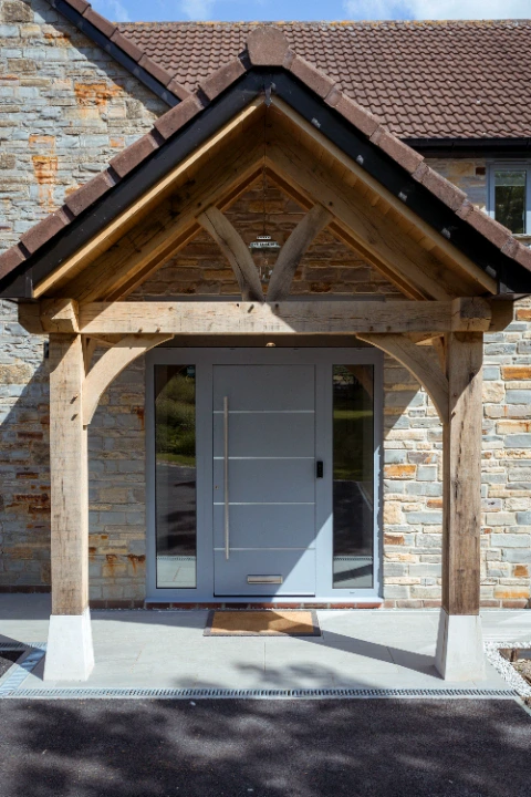 aluminium front door
