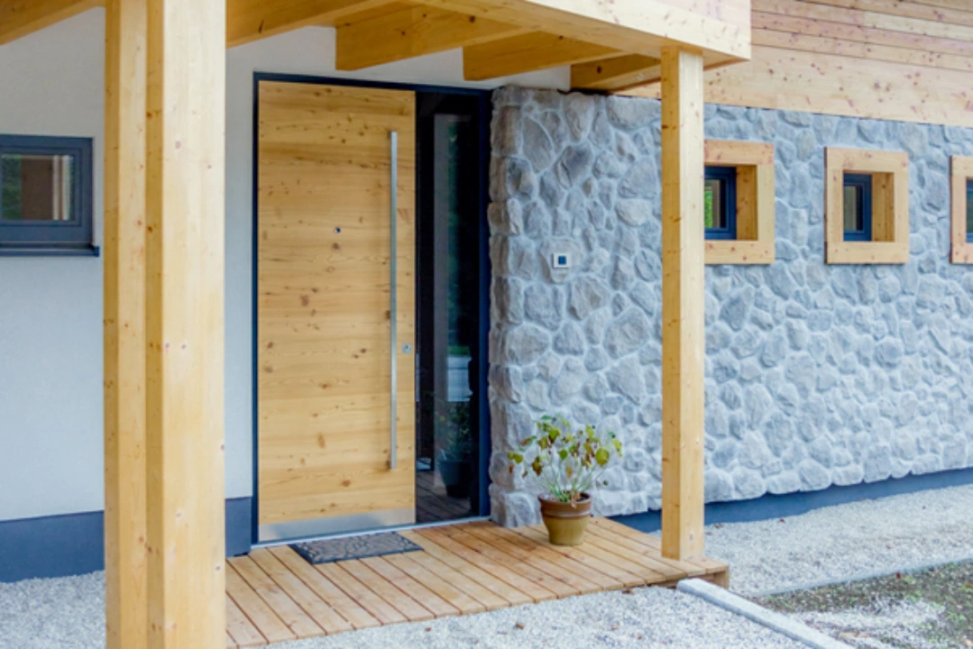 aluminium front door