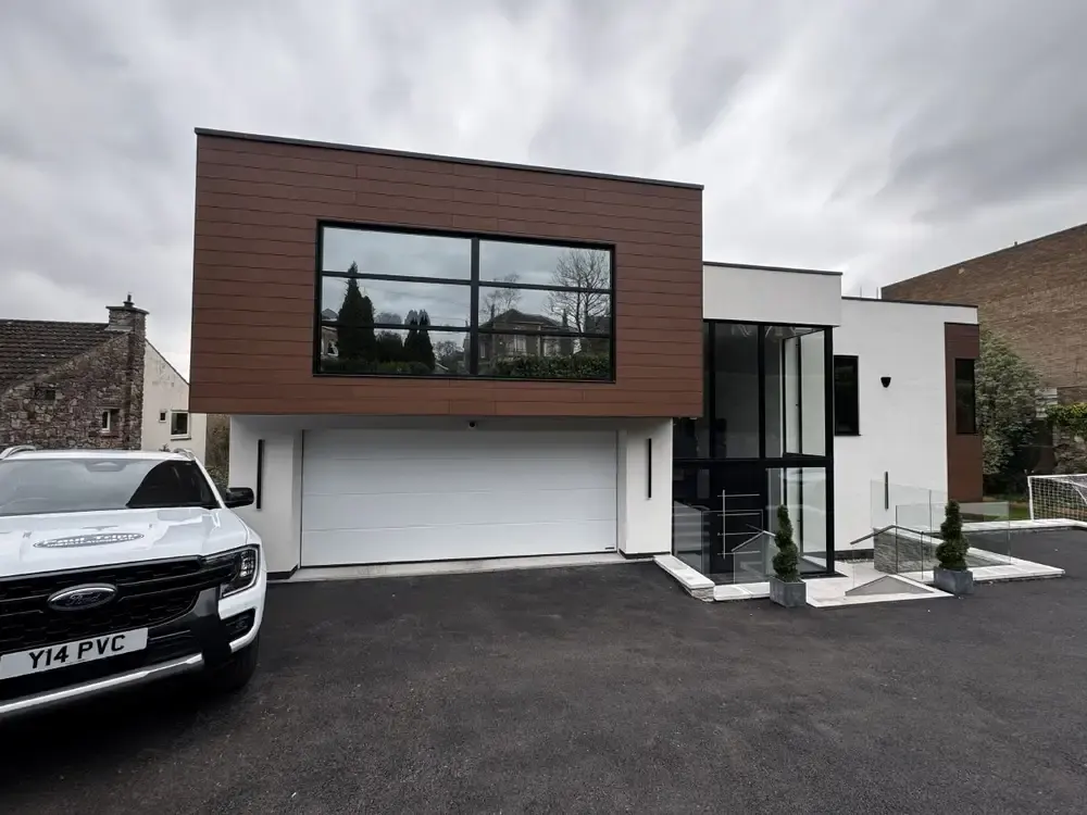 house with bespoke windows