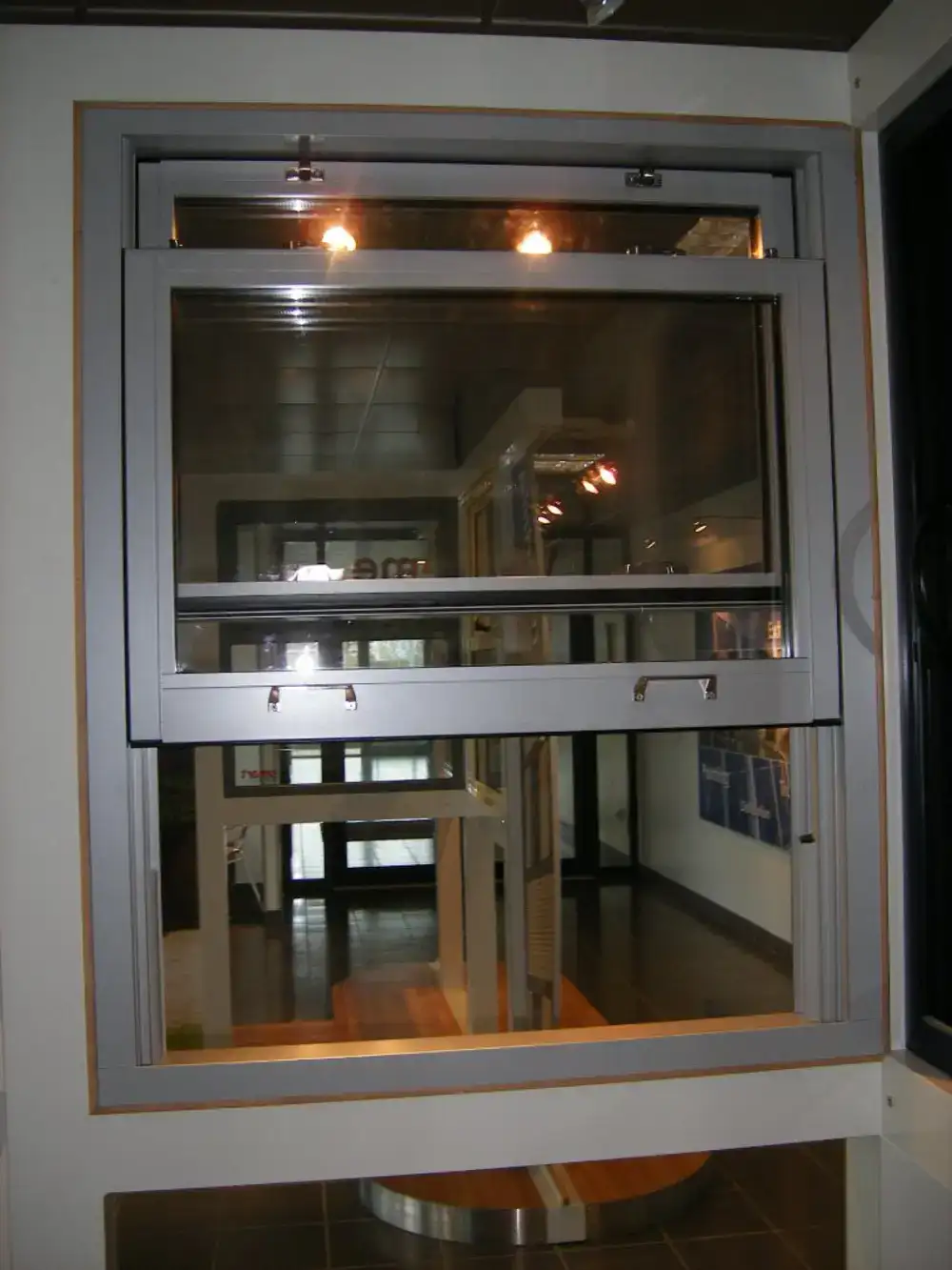 vertical sliding window