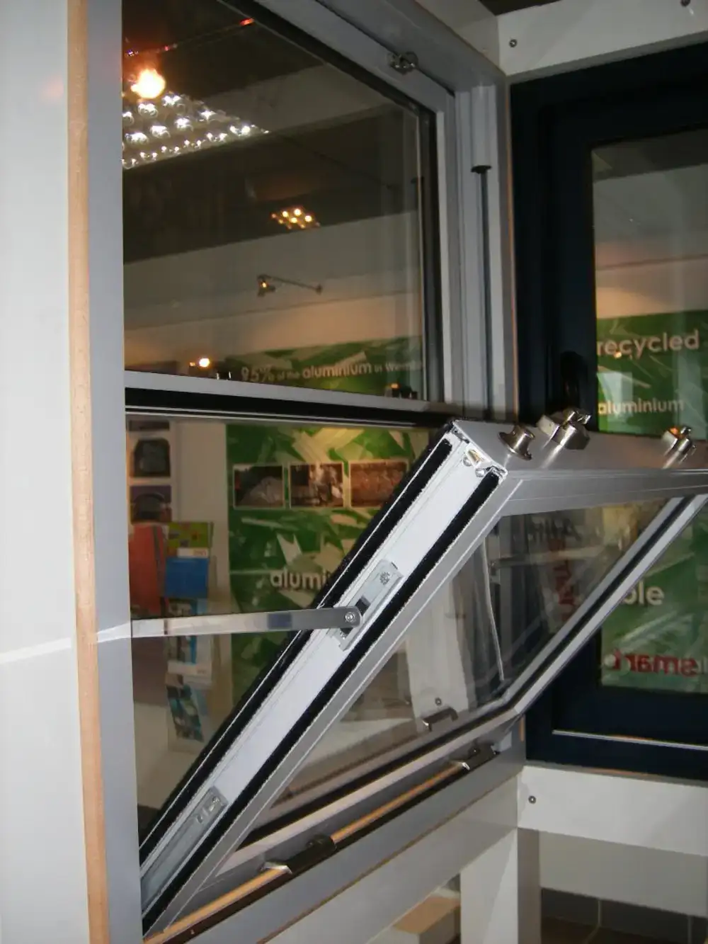 vertical sliding window