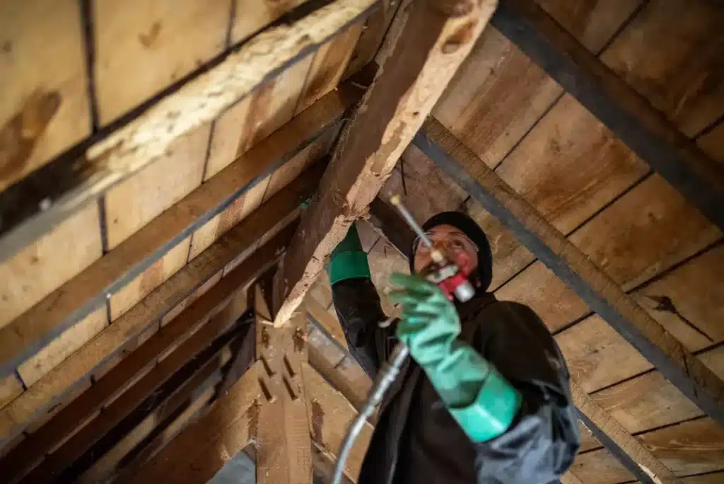 Traitement de charpente