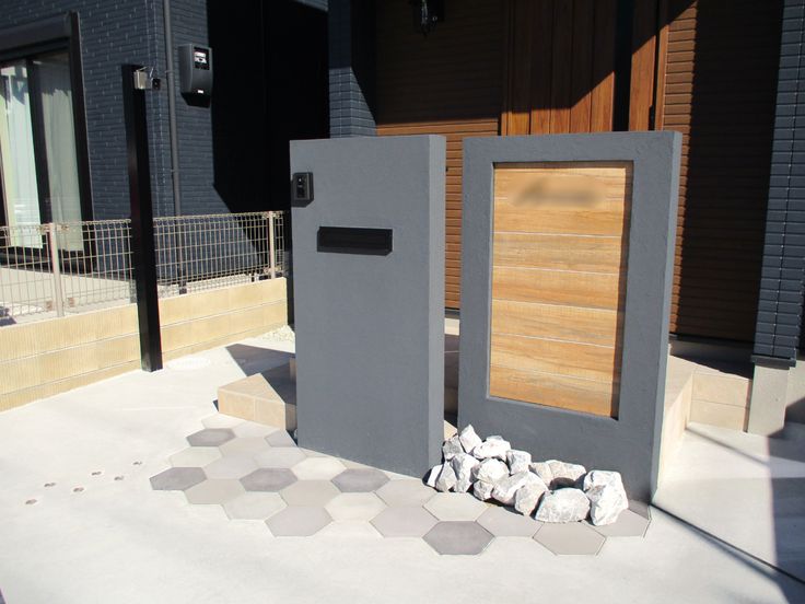 玄関アプローチ