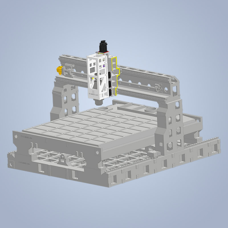 E2020高速三轴龙门CNC（images 2）