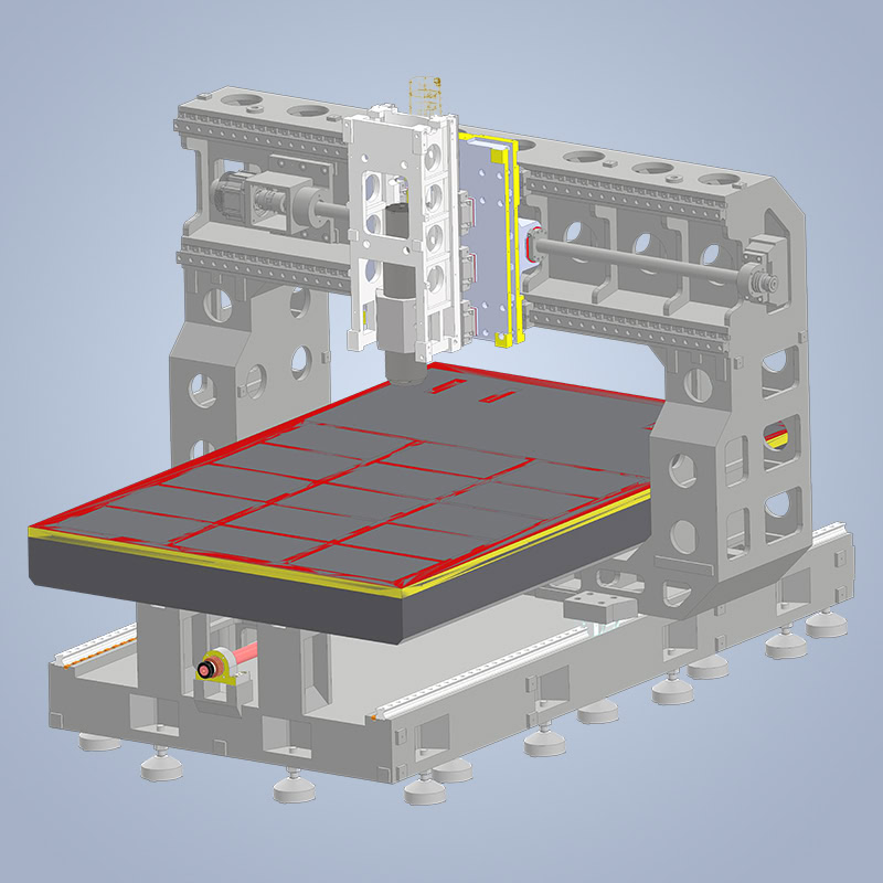 NH1313高速三轴龙门CNC（images 2）