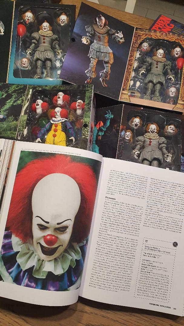 Pagine del volume illustrate e dedicate al romanzo It