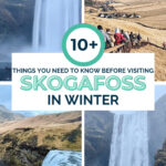 Skogafoss in winter
