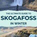 Skogafoss in winter