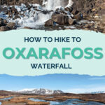 OXARAFOSS WATERFALL