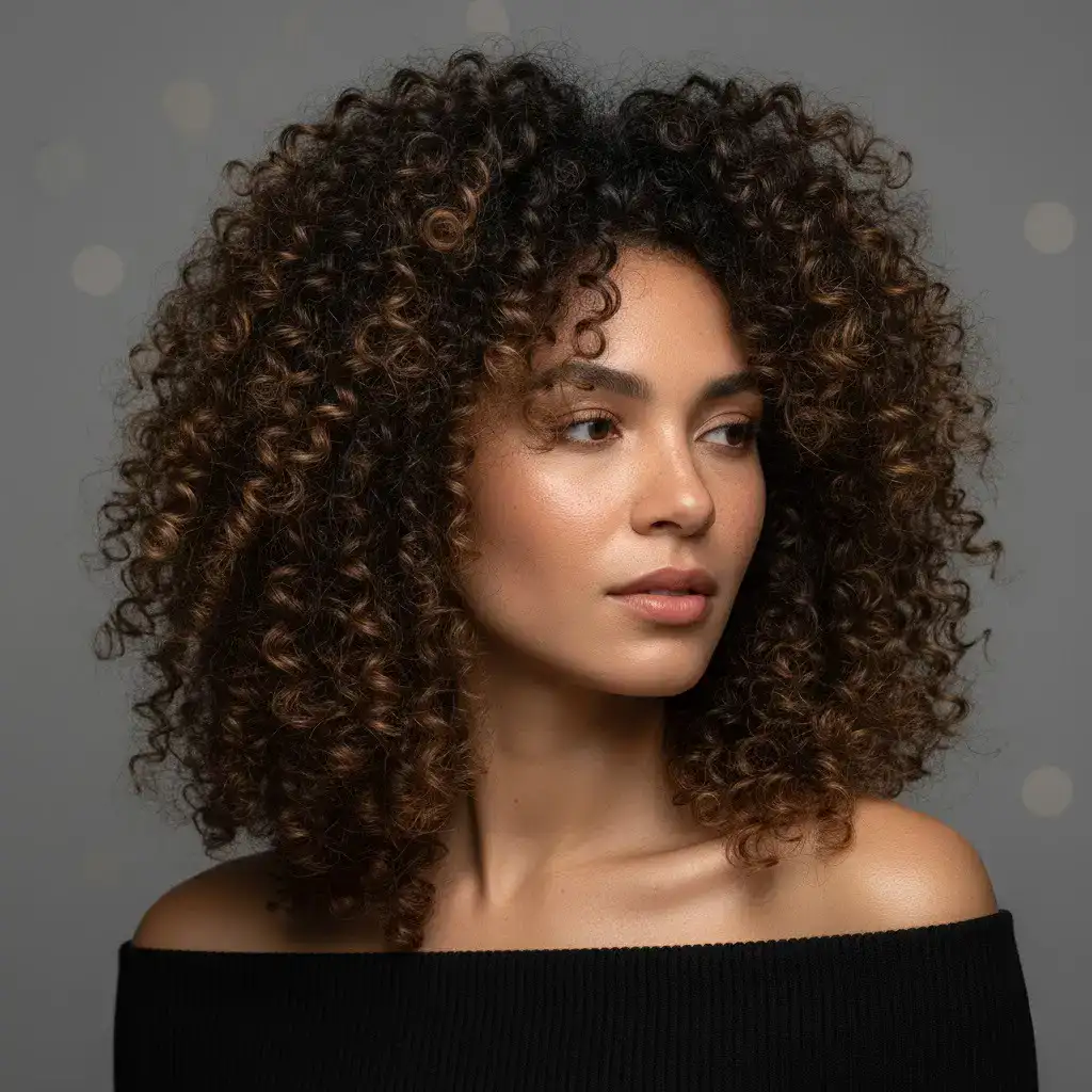 Defined Natural Curls