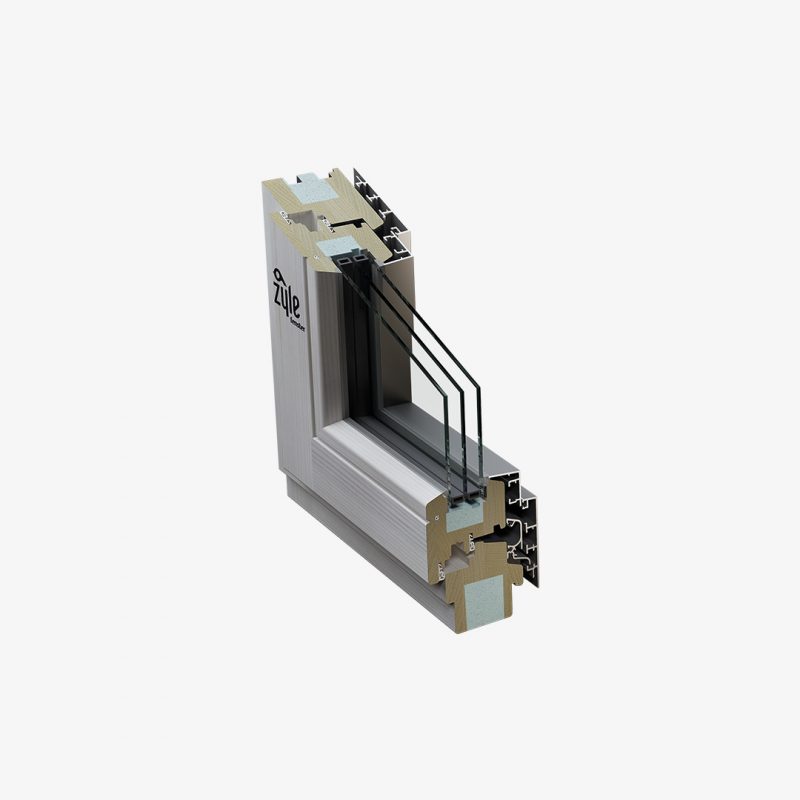 triple glazing frame