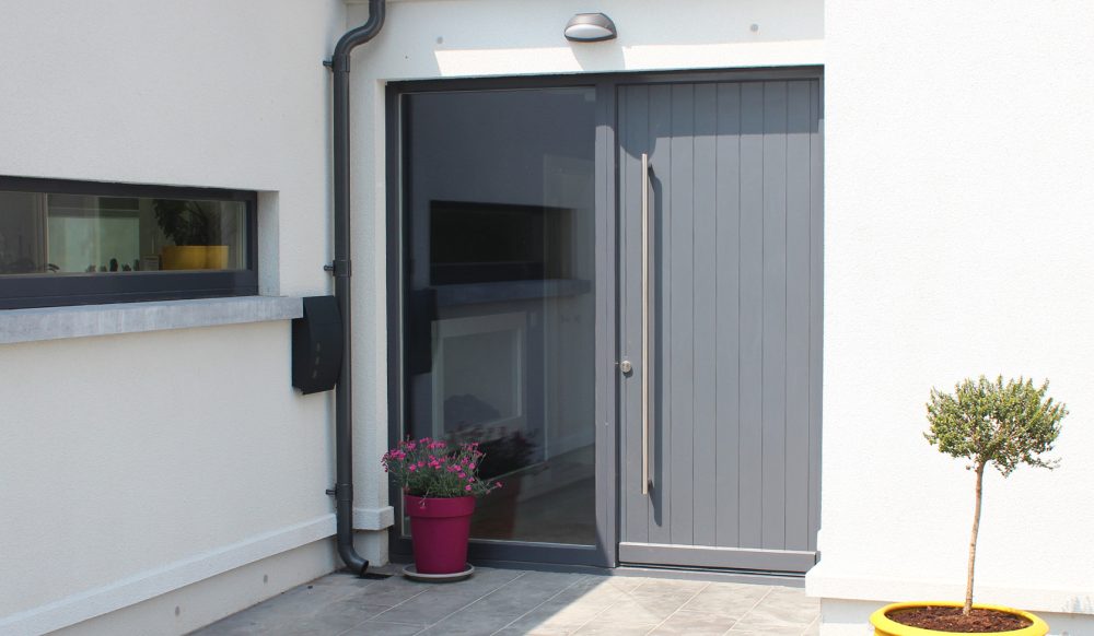 contemporary front door
