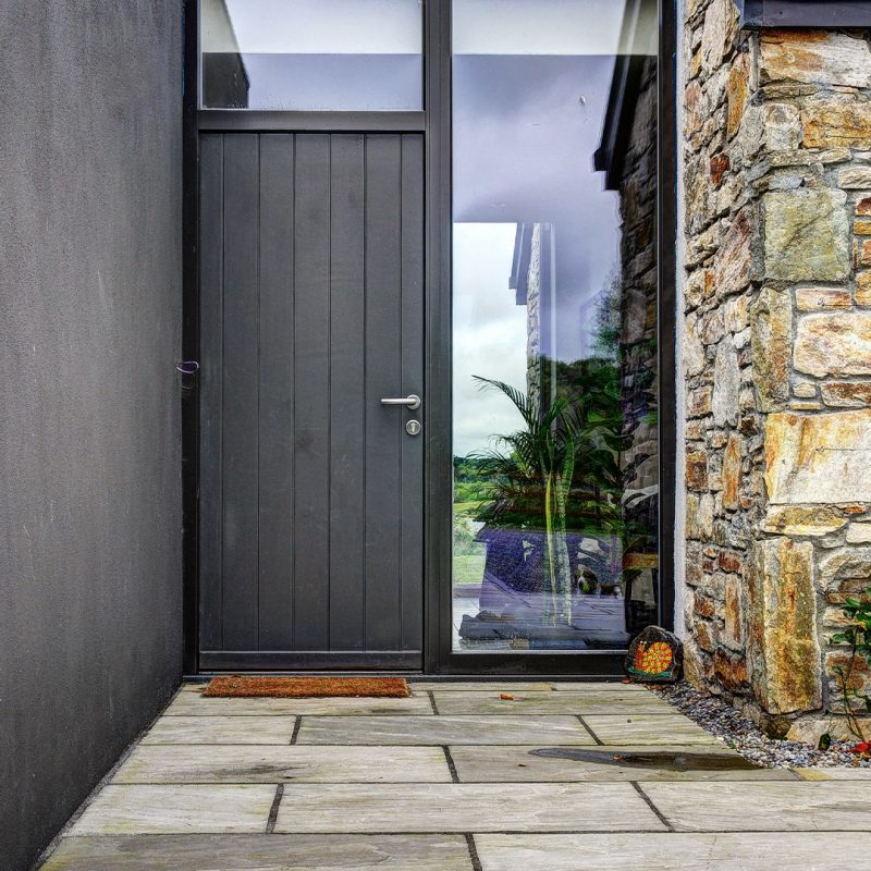 contemporary front door