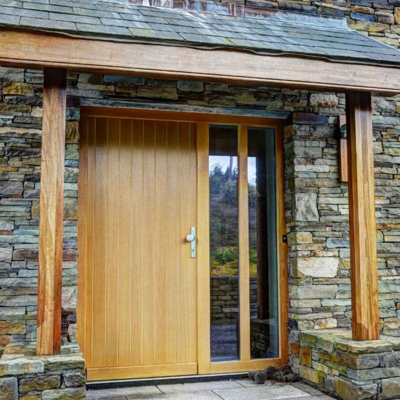 timber entrance door