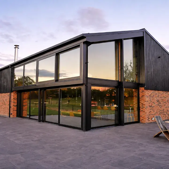 windows at Barn Conversion