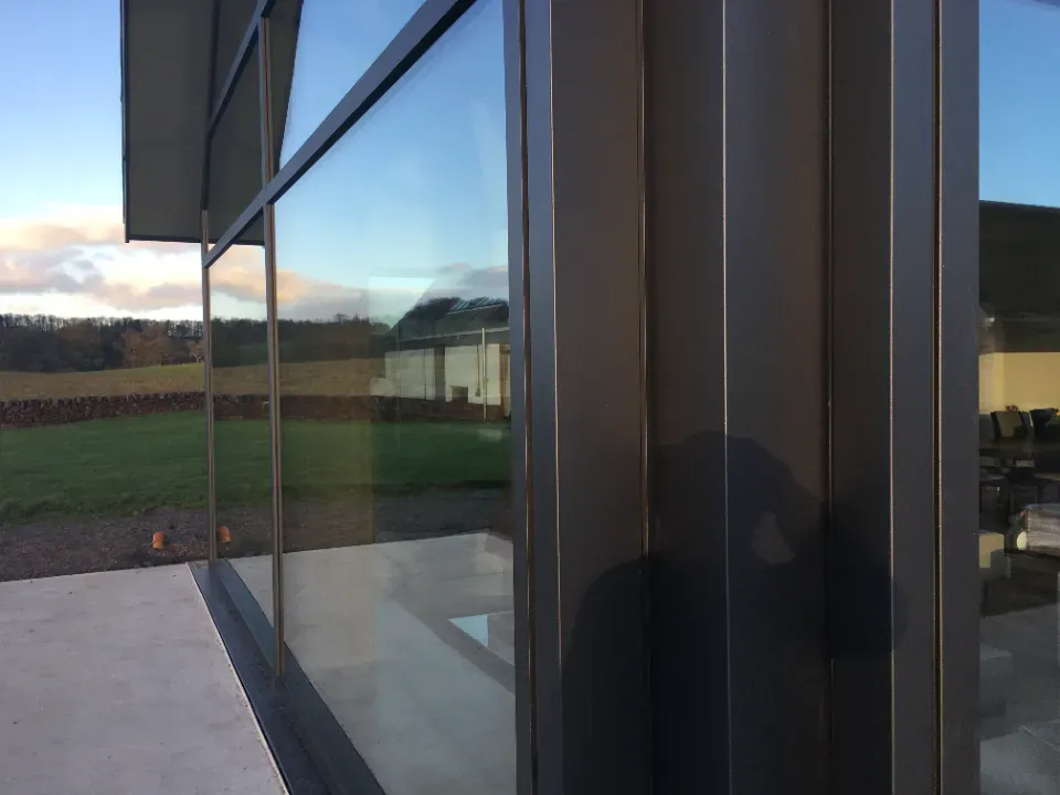 aluminium window at hamil scotland