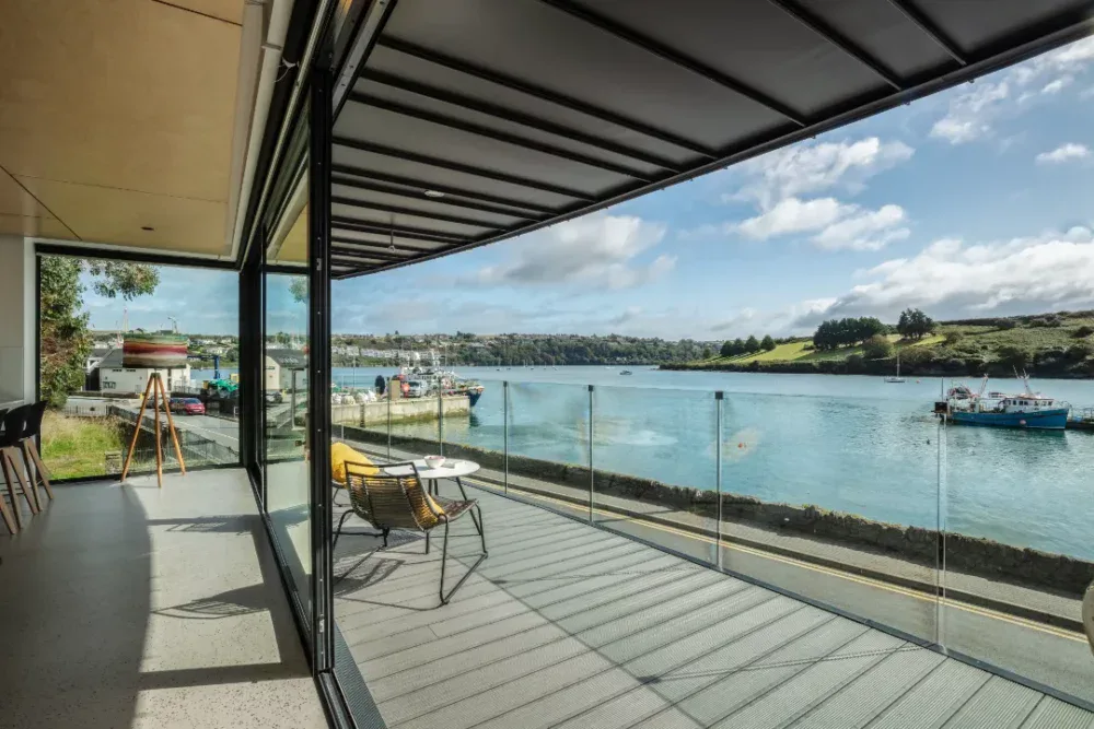sliding door installed at Worlds End, Kinsale