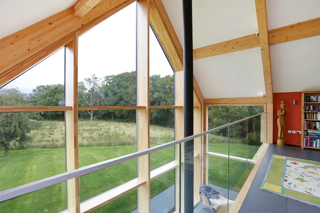 timber curtain wall