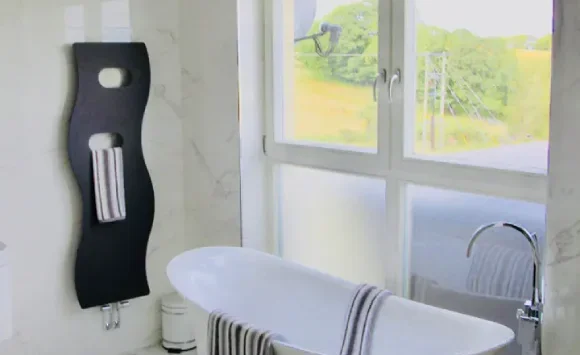 window installed at bathroom